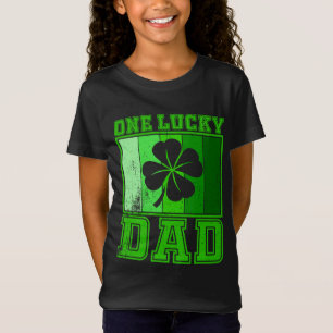 Een gelukkige vader St Patrick's Day vader cadeau T-shirt
