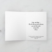 Een gelukkige verjaardag dacht...religieus kaart (Binnen)