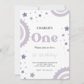 Een gelukkige verjaardagsuitnodiging kaart (Voorkant)