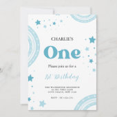 Een gelukkige verjaardagsuitnodiging kaart (Voorkant)