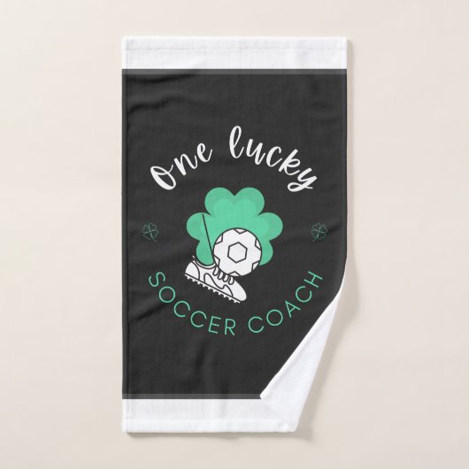 Een gelukkige Voetbal coach Grappige Humor Quote Z Handdoek (Handdoek)