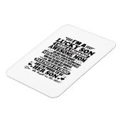 Een gelukkige zoon heeft een verdomd Geweldige moe Magneet (Linkerzijde)