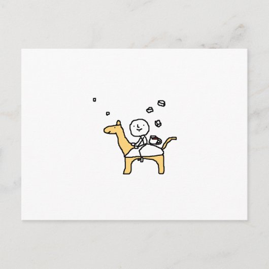 een geluksdag briefkaart (Voorkant)