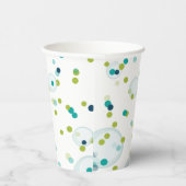 Een gelukseend eerste verjaardagsfeestje papieren bekers (Rechts)