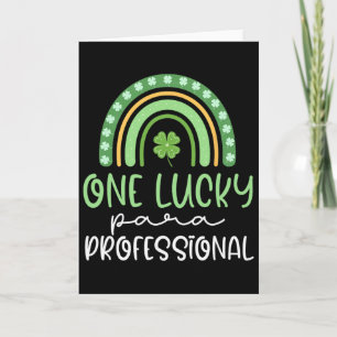 Een gelukspara-professional Funny St. Patrick's Da Kaart
