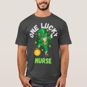 een geluksverpleger grappenst t-shirt