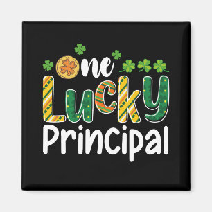 Een geluksvogel basisschool St. Patrick's Day Magneet