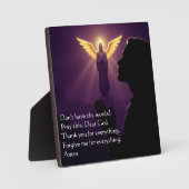 Een gemakkelijk gebed fotoplaat (Voorkant)