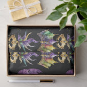 Een gemaskeerd Mardi Gras Series Design 4 Tissuepapier (Geschenk)