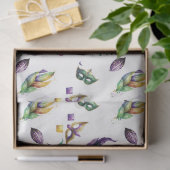 Een gemaskeerd Mardi Gras Series Design 5 Tissuepapier (Geschenk)