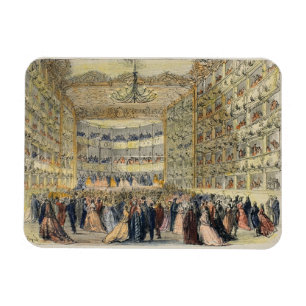 Een gemaskerde bal bij het Fenice-theater, Veneti Magneet