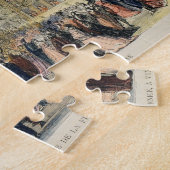 Een gemaskerde bal bij het Fenice-theater, Venetië Legpuzzel (Zijkant)