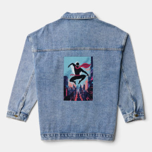 Een gemaskerde ninja denim jacket