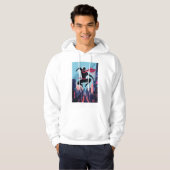 Een gemaskerde ninja hoodie (Voorkant volledig)