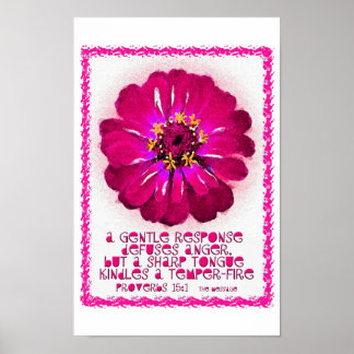 Een gematigd antwoord .... Poster