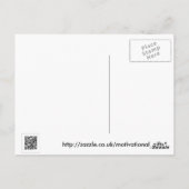 Een gemoedstoestand briefkaart (Achterkant)