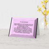 Een gemoedstoestand kaart (Gele Bloem)