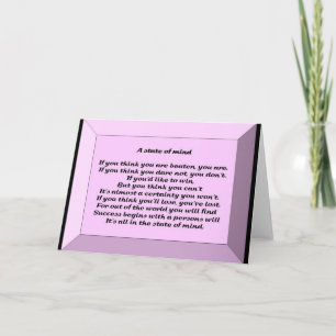 Een gemoedstoestand kaart