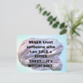 Een gemonteerd blad vouwen is een briefkaart met h (Staand voorkant)