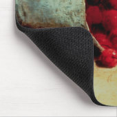 Een gemorste zak kersen muismat (Hoek)