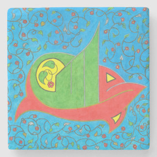 Een genade voor de wereld - Onderzetter met marmer