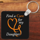 Een geneesmiddel/hart/dochter...RSD/CRPS vinden Sleutelhanger (Achterkant)