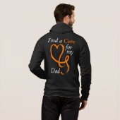 Een geneesmiddel vinden/Hart/Papa...RSD/CRPS Hoodie (Achterkant volledig)