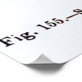 Een genethliek, of een astrologische Horoscoop Poster (Hoek)