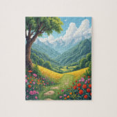 Een genezend bos legpuzzel (Verticaal)