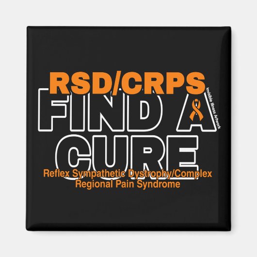 EEN GENEZING VINDEN/STOUT...RSD/CRPS MAGNEET (Voorkant)