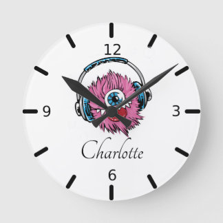 Een geogd Monster Ronde Klok