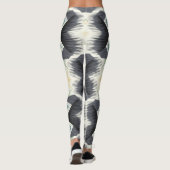 een geometrisch patroon leggings (Achterkant)