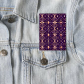 Een geometrisch patroon met diamantvormen button (Insitu)