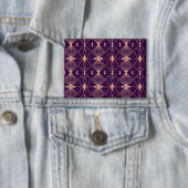 Een geometrisch patroon met diamantvormen button (Insitu)
