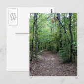 Een Georgisch pad Briefkaart (Voorkant / Achterkant)