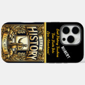 Een gepassioneerde geschiedenisdocent eren Case-Mate iPhone case (Achterkant (horizontaal))