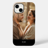 EÉN GEPERSONALISEERD FOTOMONOGRAM Case-Mate iPhone CASE (Achterkant)