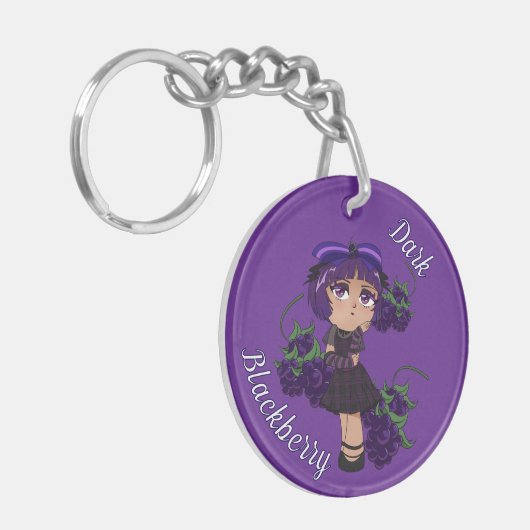 Een Gepersonaliseerd Sleutelhanger met Schattigee  (Voorkant Links)