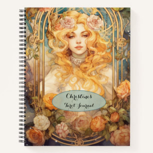 Een gepersonaliseerd Tarot Journal Notitieboek