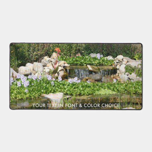 Een gepersonaliseerde foto bureaumat (Voorkant)