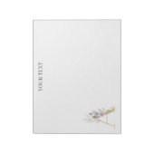 Een gepersonaliseerde Monogram-laptop Notitieblok (Linkerzijde)