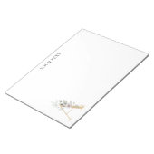 Een gepersonaliseerde Monogram-laptop Notitieblok (Schuin)