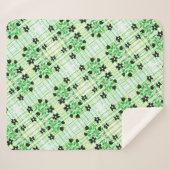 Een geruite en bloemige deken (Voorkant (horizontaal))