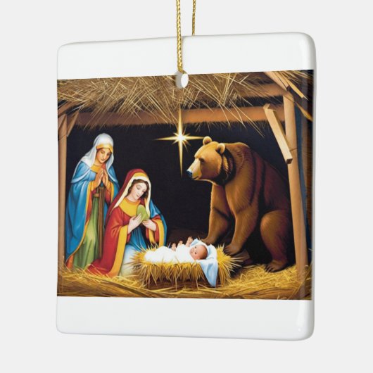 Een geschenk van God Keramisch Ornament (Links)