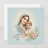 Een geschenk van God – Moederdag Kaart (Voorkant / Achterkant)