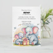 Een geschenk van liefde kaart (Staand voorkant)