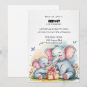 Een geschenk van liefde kaart (Voorkant / Achterkant)