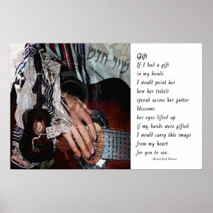 Een geschenk van Song Poster