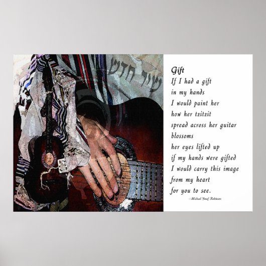 Een geschenk van Song Poster (Voorkant)