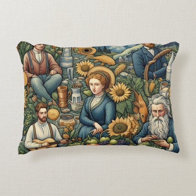 Een geschenk vol oprechtheid, Pillow Accent Kussen (Voorkant)